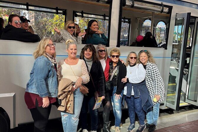 1 or 2 Day HOP-ON & HOP-OFF Narrated Trolley Tour of Boston - Stop 1: Atlantic Avenue into Quincy Market, Faneuil Hall, Aquarium, and the waterfront