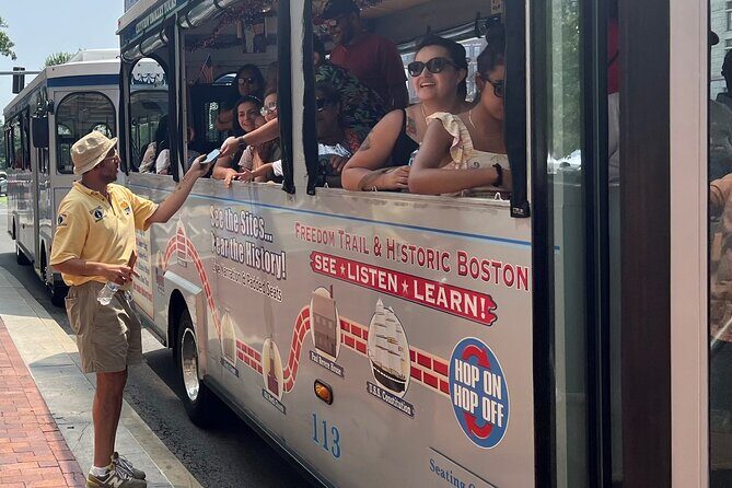 1 or 2 Day HOP-ON & HOP-OFF Narrated Trolley Tour of Boston - Stop 5: Canal St for TD Garden, Sports Museum, and North Station