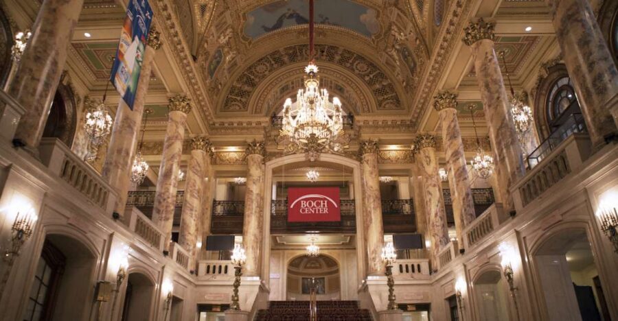 Boston: Boch Center Wang Theater Behind the Scenes Tour - Standing on one of the U.S.’s five largest stages