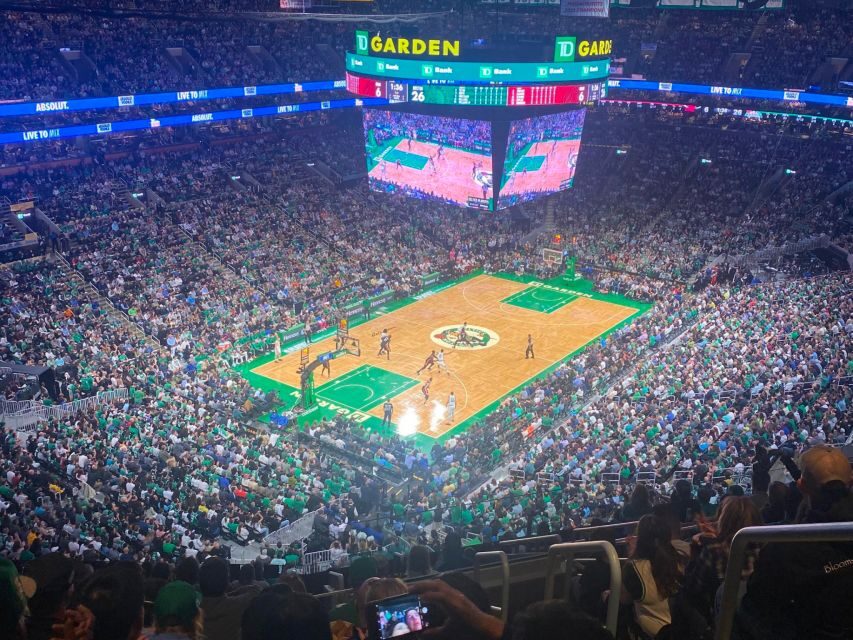 Boston: Boston Celtics Basketball Game Ticket at TD Garden - What happens before tip-off inside the arena
