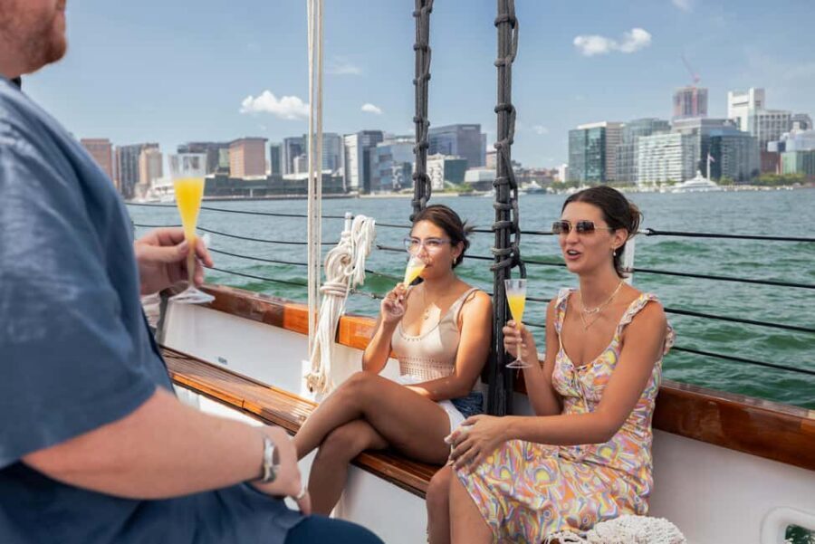 Boston: Downtown Harbor Sailing Cruise - The Route: Fish Pier to Fan Pier to Castle Island