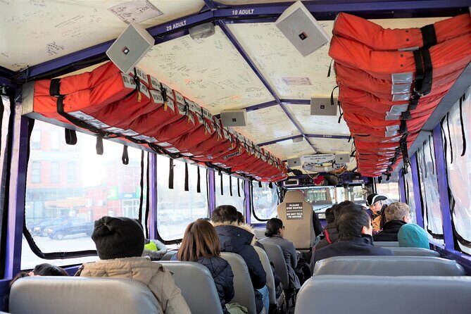 Boston Duck Boat Sightseeing City Tour with Cruise Along Charles River - ConDUCKtor narration and the GPS app you’ll use for audio