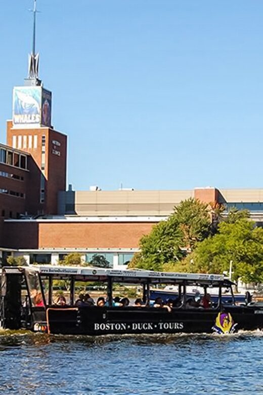 Boston Duck Tour: The Original and World-Famous - The 80-minute route: State House, Bunker Hill, Boston Common, and Copley Square