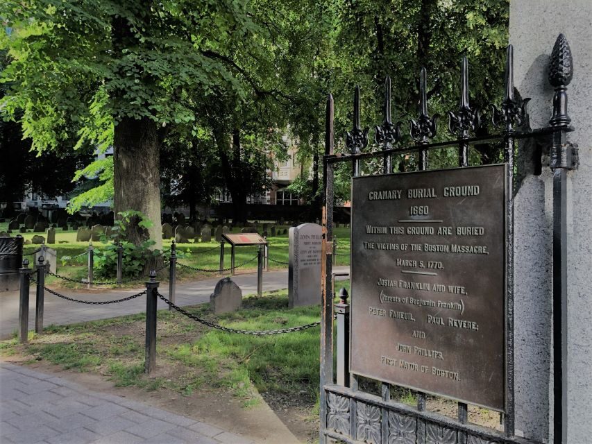 Boston: Freedom Trail Tour with Old North Church & Cruise - Meeting at Beacon & Tremont: Getting Your Bearings Fast in Beacon Hill
