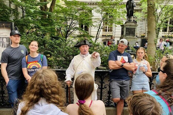 Boston Freedom Trail Walking Tour with Costumed Guide - Old South Meeting House and the Boston Tea Party scene