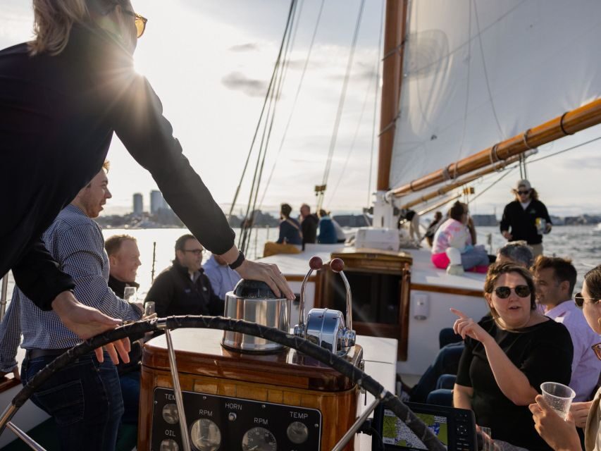 Boston: Harbor Champagne Sunset Sail from Rowes Wharf - Weather, comfort, and small practical tips that save your night