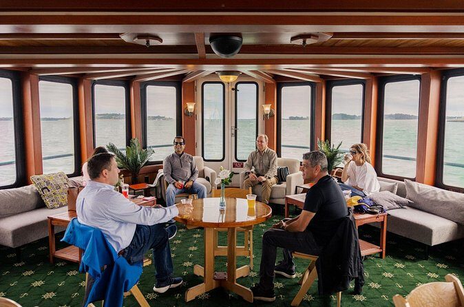 Boston Harbor Night Cruise - Weather and comfort: how to handle wet decks and dark views