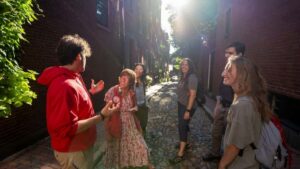 Boston: History & Highlights Guided Tour - Meet at the Greenway Carousel: the Harborfront start that sets the tone
