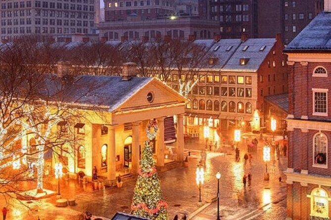 Boston Holiday Sights and Festive Nights Trolley Tour - Faneuil Hall and Quincy Marketplace: a classic Boston anchor