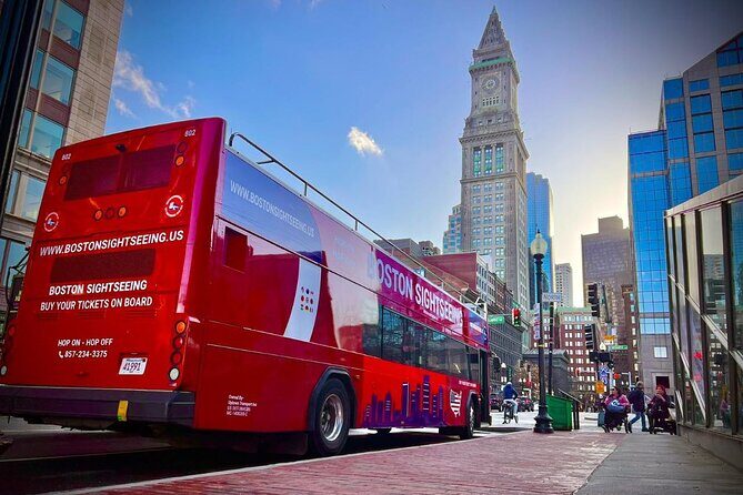 Boston Hop-On Hop-Off All Day Sightseeing Tour - Stop 4: Charles St (Boston Common, Boston Public Library, Theater District, Chinatown, Swan Boat)