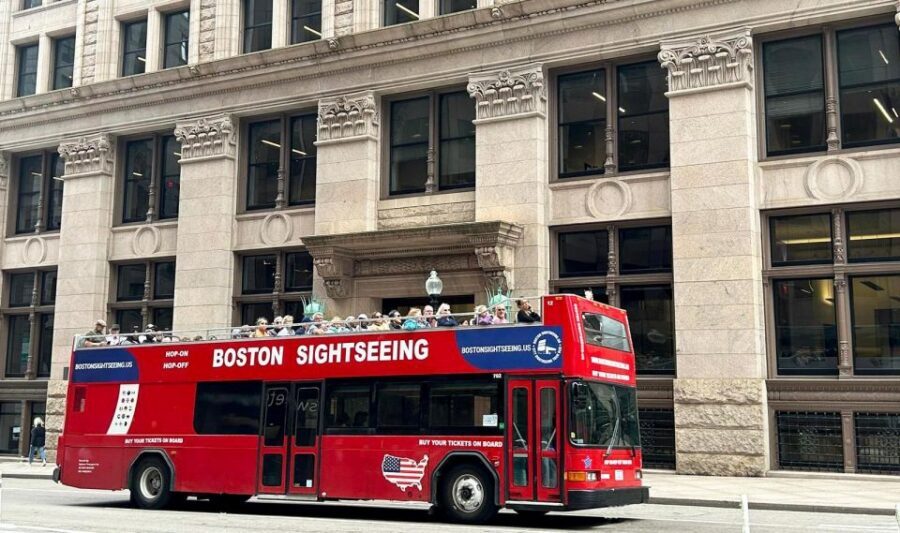 Boston: Hop-On Hop-Off Double-Decker Bus Sightseeing Tour - Stop 6: Boston Public Library, John Hancock Tower, Copley Square, Arts Boston, and the South End