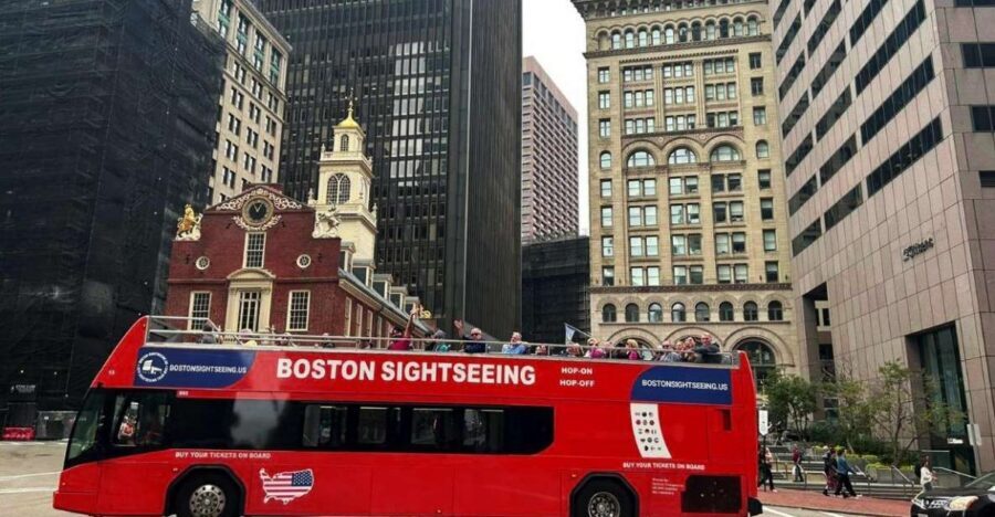 Boston: Hop-On Hop-Off Double-Decker Bus Sightseeing Tour - The Upstairs Advantage: why open-top riding is the point of the tour