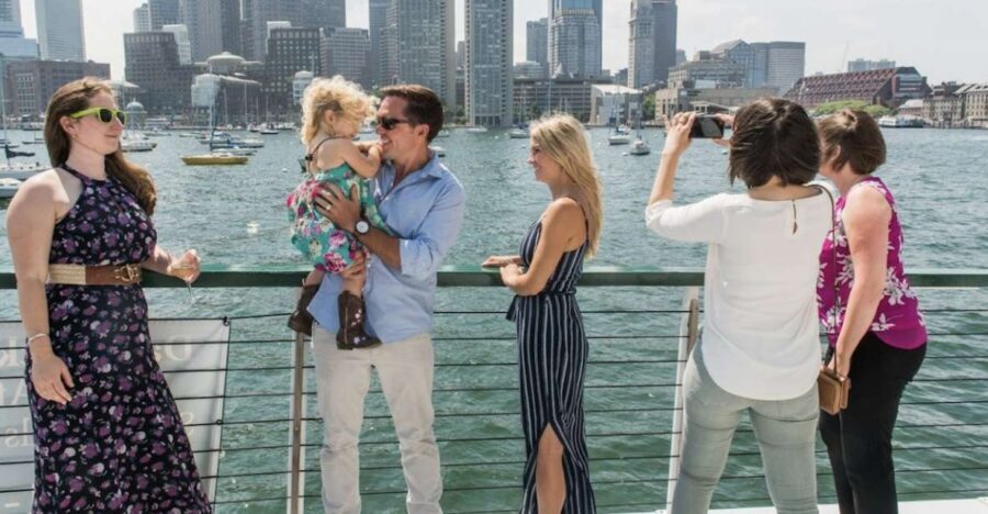 Boston: New England Harbor Cruise - The Boat: A 115-Foot Yacht Built for Comfort and Group Fun