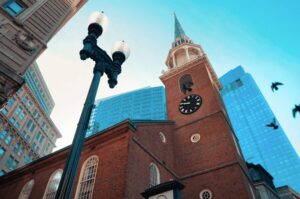 Boston: Old State House/Old South Meeting House Museum Combo - Old State House: royal power and dramatic events in 1713 walls