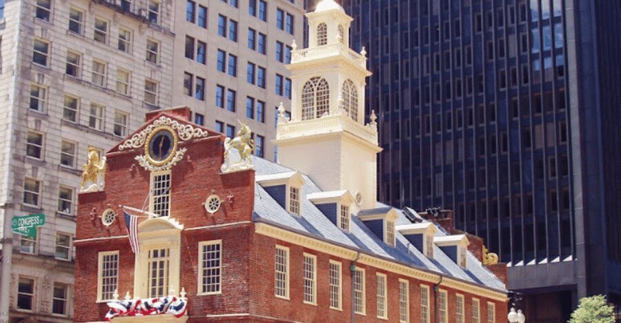 Boston: Old State House/Old South Meeting House Museum Combo - Old State House: royal power and dramatic events in 1713 walls
