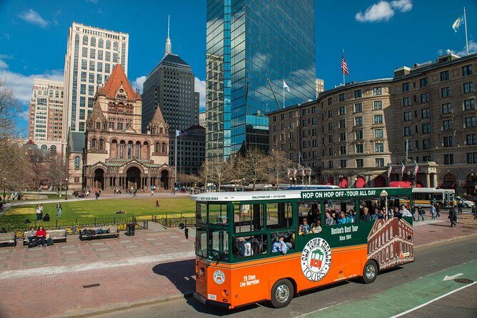 Boston Shore Excursion: Boston Hop-On Hop-Off Trolley Tour - Orange Back Bay Loop: Hynes, Symphony Hall, Copley, and Trinity Church