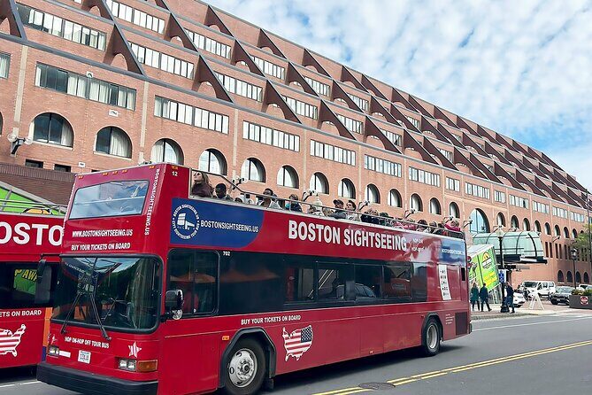 Boston Sightseeing Single Ride Pass With Double Decker Tour Bus - What you really get: a scheduled single ride pass