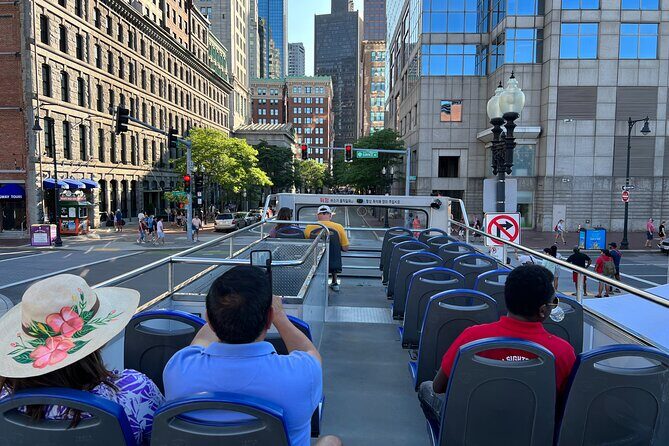 Boston Sightseeing Single Ride Pass With Double Decker Tour Bus - Stop 3 (downtown loop): church spires, granary ground, and a listenable overview