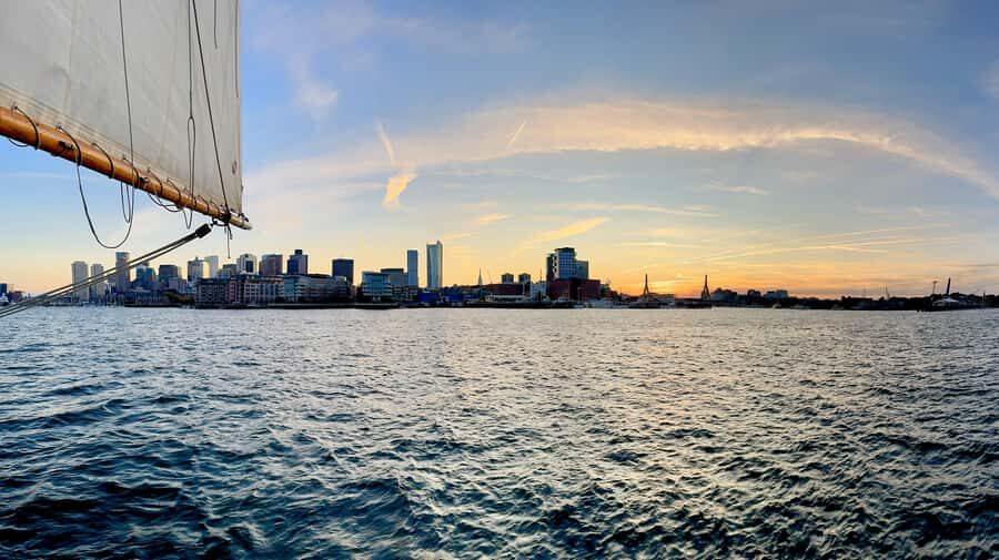 Boston: Sunset Tall Ship Harbor Cruise - Sunset sailing from Fan Pier: what you’re really buying