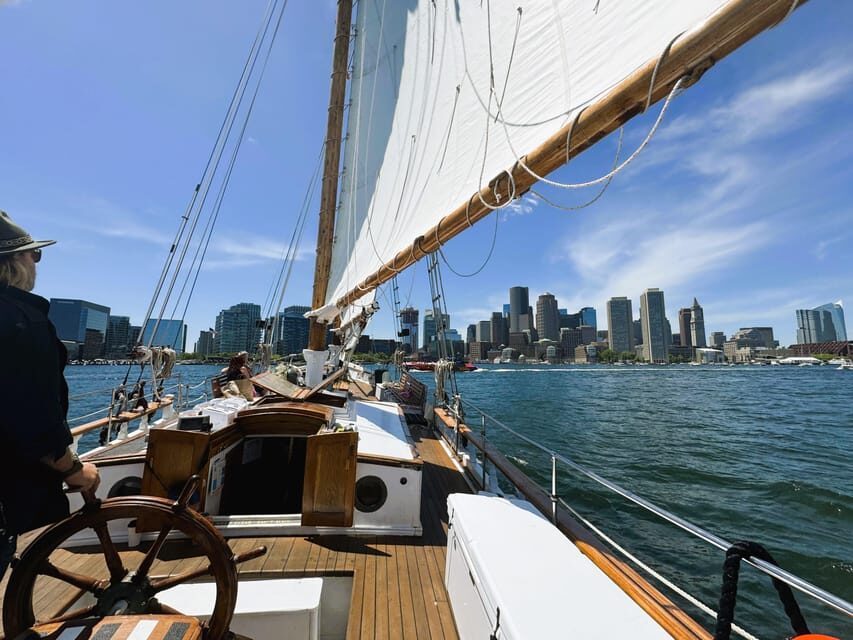 Boston: Tall Ship Harbor Sail with Weekend Brunch Option - Interaction level: ask questions, help with sails, and meet the crew