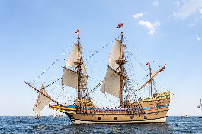 Boston to Plymouth Day-Trip including Quincy, Plimoth Patuxet and Mayflower II - Plymouth Rock and Plymouth Harbor: the quick stops that land
