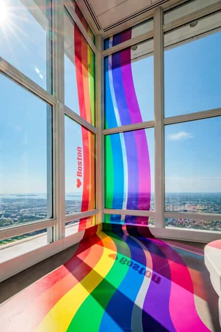 Boston: View Boston Observation Deck Entry Ticket - The 52nd floor: indoor 360 views plus virtual landmark spotting