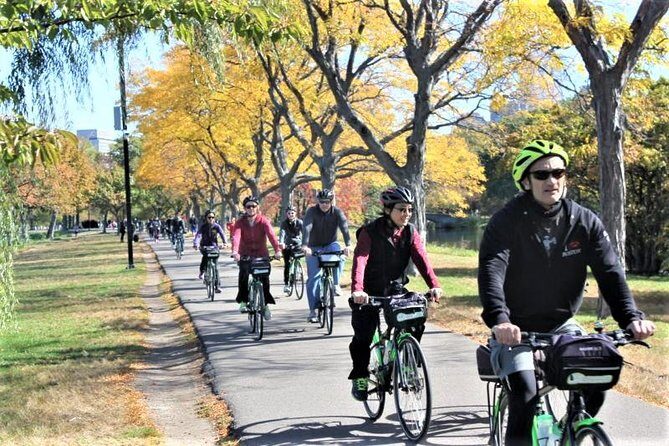 Boston's Emerald Necklace Guided Bicycle Tour - Louisburg Square and the literary pause