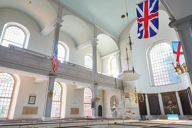 Boston's Old North Church Admission with Self-Guided Audio Tour - Self-guided audio tour: control the pace, keep your brain engaged