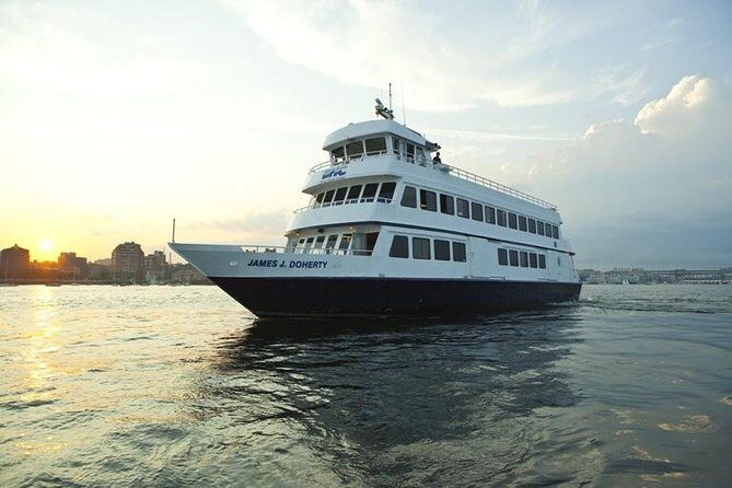 City Cruises Boston 90-Minute Harbor Sunset Sightseeing Cruise - The USS Constitution Sunset Cannon Serenade: The Moment That Sells Out