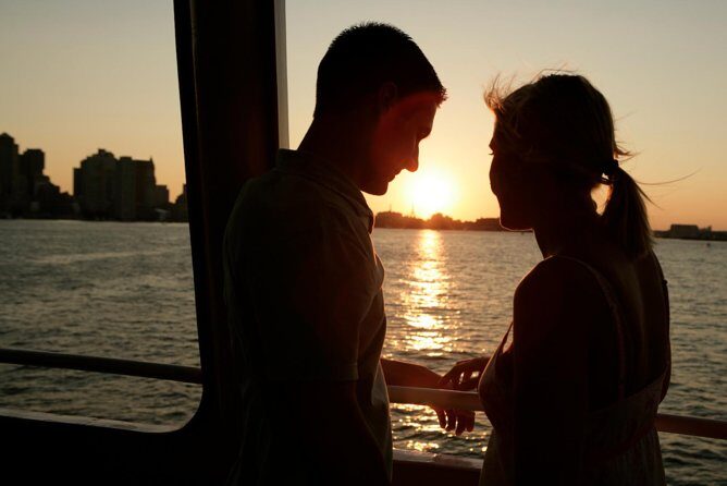 City Cruises Boston 90-Minute Harbor Sunset Sightseeing Cruise - Seating, Sound, and Comfort: Inside Tables vs Top Deck Views
