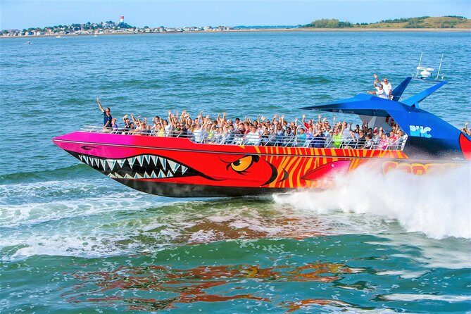 City Cruises Boston Codzilla High-Speed Thrill Boat Ride - The 45-minute ride: speed, swerves, spins, and that loud show