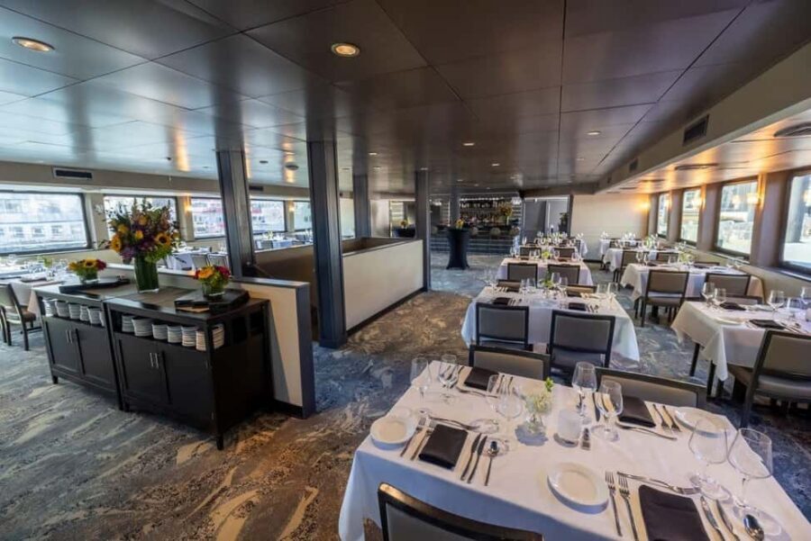 City Cruises Boston: Premier Brunch or Dinner Harbor Cruise - Deck time: open-air views plus indoor comfort for real weather
