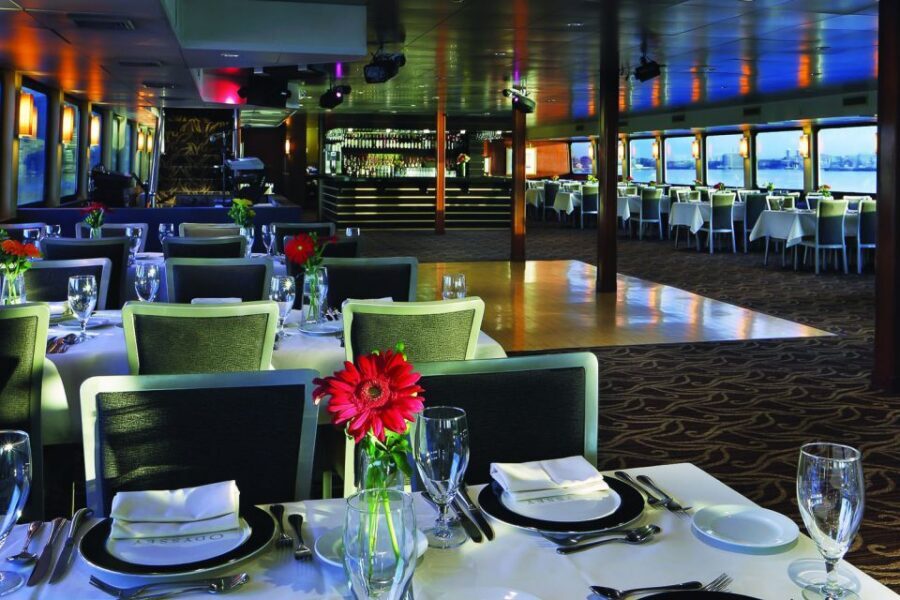 City Cruises Boston: Premier Brunch or Dinner Harbor Cruise - DJ and dancing on the water: the vibe you should expect