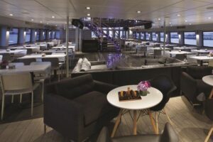 City Cruises Boston: Signature Dinner Cruise - The ship experience: decks, windows, and where the fun happens