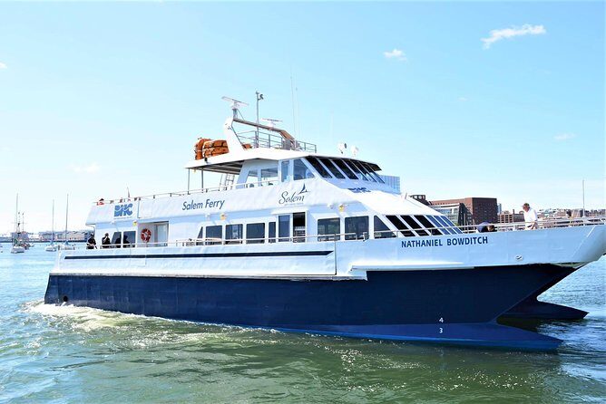 City Cruises Salem High Speed Ferry to/from Boston - On Board: Deck Levels, Comfort, and the Food Stop