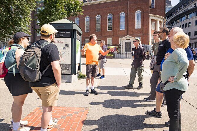 Freedom Trail: Boston Common, Old State House, Faneuil Hall - Old South Meeting House and the Boston Tea Party plan