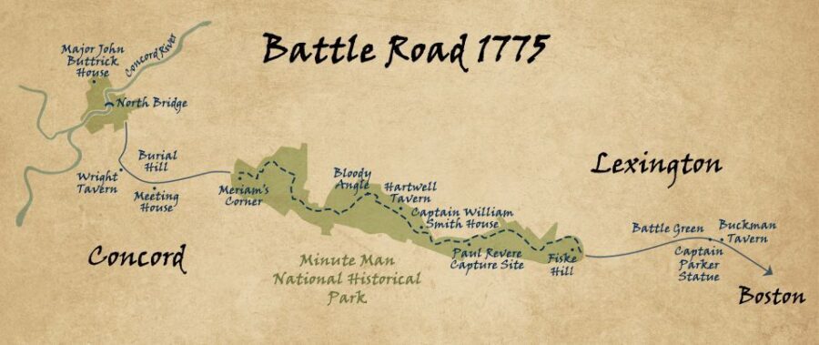 From Boston: Full-Day Historical Lexington & Concord Tour - Walking the April 19 Footsteps: Taverns, Homes, and Photo Time
