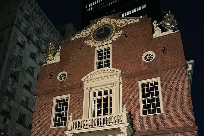 Ghosts of Boston Night-Time Walking Tour - King’s Chapel Burying Ground: oldest graveyard stories from outside