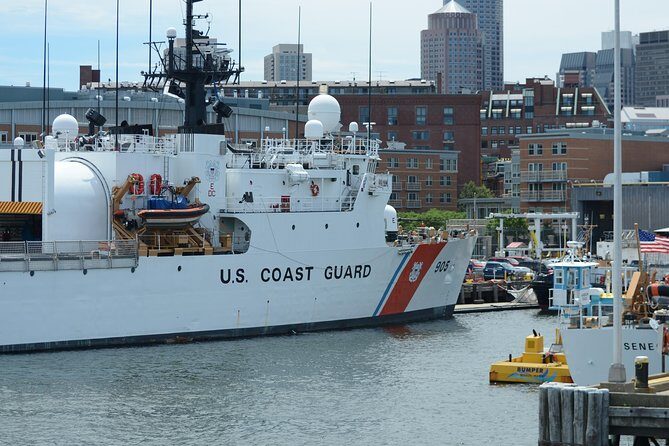 Narrated Sunset Cruise of Boston Harbor - What You’ll See: Fish Pier, Logan Airport, Charlestown, and USS Constitution