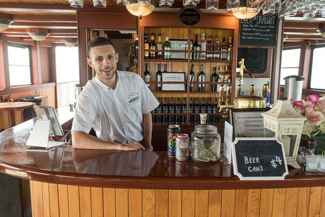 New England Fall Lunch Cruise in Boston Harbor - Your onboard comfort: heated cabin vs. open top deck