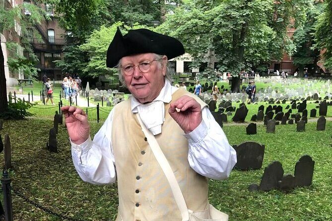 Private 1.5-Hour Freedom Trail Walking Tour with Costumed Guide - The real value: $450 per group (up to 15 people)