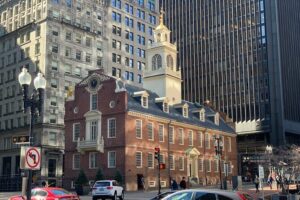 Self Guided "Historic Boston Downtown Freedom Trail" Audio/GPS Walking Tour - Stop 1: Walking the Freedom Trail spine (Common to Bunker Hill and USS Constitution)